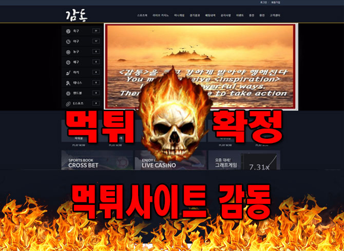 먹튀 확정 먹튀사이트 먹튀놀이터 확정 감동