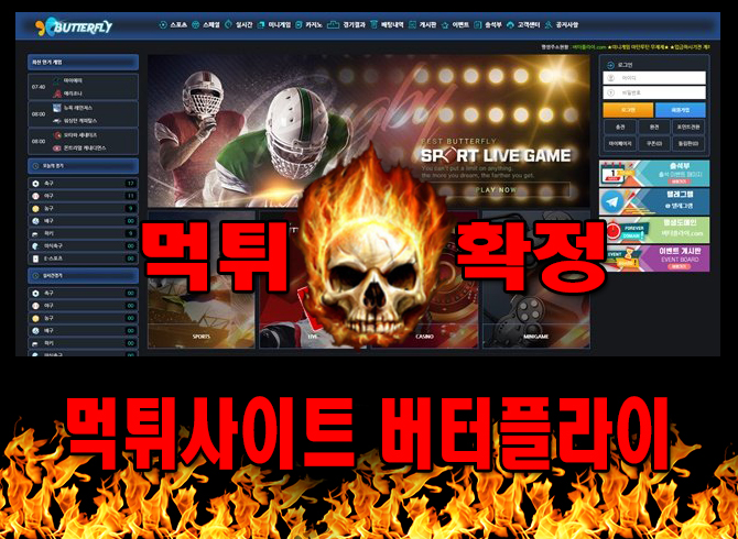 먹튀사이트 먹튀신고 버터플라이 먹튀 먹튀검증 버터플라이 먹튀확정 먹튀안내